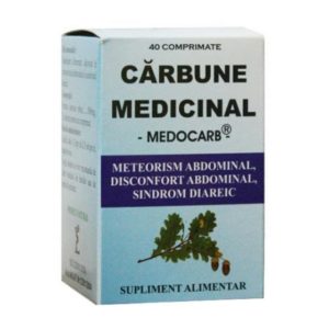 carbune-medicinal-medocarb-40-comprimate-elidor