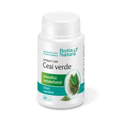 ceai verde extract-30cps-rotta-natura
